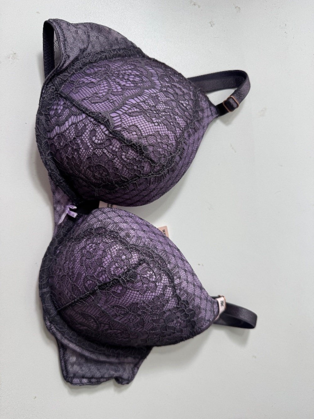 Victoria's Secret Purple Lace Push Up Bra BRAND NEW WITH TAGS 34B